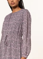 MOSS COPENHAGEN Kleid HEDDA , Farbe: DUNKELBLAU/ ROSA/ CREME (Bild 1)