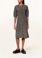 MOSS COPENHAGEN Dress CALLIA MORROCCA, Color: BLACK/ OLIVE/ LIGHT BLUE (Image 1)