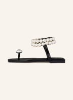 jeffrey campbell Flip flops CHATEAU with beading, Color: BLACK (Image 1)