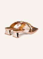 jeffrey campbell Flip flops FLOWERS, Color: GOLD/ SILVER/ ROSE (Image 1)