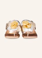 jeffrey campbell Flip flops FLOWERS, Color: GOLD/ SILVER/ ROSE (Image 1)