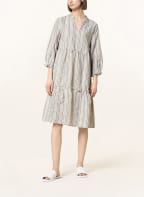 darling harbour Kleid mit 3/4-Arm , Farbe: CREME/ WEISS/ SCHWARZ (Bild 1)