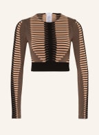 Wolford Lounge-Shirt SHAPING SLIT, Farbe: COGNAC/ DUNKELBRAUN (Bild 1)