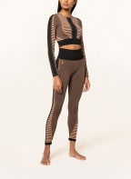 Wolford Lounge-Shirt SHAPING SLIT, Farbe: COGNAC/ DUNKELBRAUN (Bild 1)