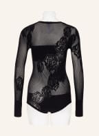 Wolford Body NET ROSES, Farbe: SCHWARZ (Bild 1)