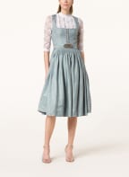 Gottseidank Dirndl MONA mit Leinen, Farbe: HELLGRÜN (Bild 1)