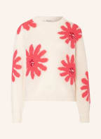 MAERZ MUENCHEN Pullover mit Alpaka, Farbe: CREME/ ROSA (Bild 1)