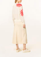 MAERZ MUENCHEN Pullover mit Alpaka, Farbe: CREME/ ROSA (Bild 1)
