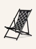 Off-White Home Recliner, Color: BLACK/ WHITE (Image 1)