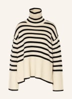 TOTEME Rollkragenpullover, Farbe: SCHWARZ/ CREME (Bild 1)