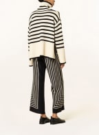 TOTEME Rollkragenpullover, Farbe: SCHWARZ/ CREME (Bild 1)
