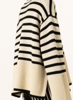 TOTEME Rollkragenpullover, Farbe: SCHWARZ/ CREME (Bild 1)