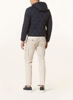 STROKESMAN'S Quilted Jacket , Color: DARK BLUE (Image 1)