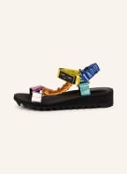 KURT GEIGER Sandalen ORION, Farbe: BLAU/ NEONPINK/ NEONGELB (Bild 1)