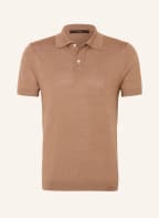 windsor. Strick-Poloshirt NANDO, Farbe: COGNAC (Bild 1)