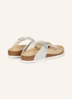 BIRKENSTOCK Zehentrenner GIZEH, Farbe: WEISS/ SILBER (Bild 1)