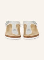 BIRKENSTOCK Zehentrenner GIZEH, Farbe: WEISS/ SILBER (Bild 1)