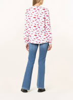 FRIEDA & FREDDIES Blusenshirt, Farbe: WEISS/ PINK/ ROT (Bild 1)