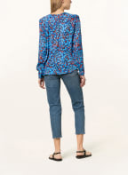 FRIEDA & FREDDIES Blusenshirt , Farbe: BLAU/ SCHWARZ/ ORANGE (Bild 1)