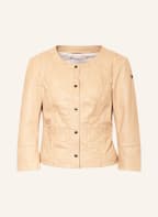 MILESTONE Lederjacke NOA mit 3/4-Arm, Farbe: CREME (Bild 1)