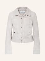 MILESTONE Lederjacke , Farbe: HELLGRAU (Bild 1)