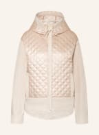 MILESTONE Steppjacke GLIMMER im Materialmix, Farbe: CREME (Bild 1)