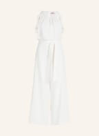 VM VERA MONT Jumpsuit mit Volantbesatz im Materialmix, Farbe: WEISS (Bild 1)