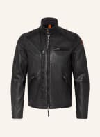 PARAJUMPERS Lederjacke JUSTIN, Farbe: SCHWARZ (Bild 1)