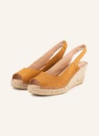 FRED DE LA BRETONIERE Wedges, Color: COGNAC (Image 1)