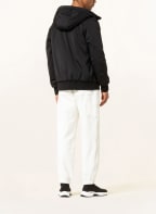 MOOSE KNUCKLES Lederjacke GULF BREEZE im Materialmix, Farbe: SCHWARZ (Bild 1)