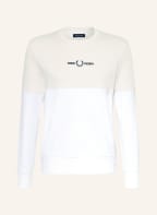 FRED PERRY Sweatshirt, Farbe: WEISS/ ECRU (Bild 1)