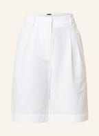 IRIS von ARNIM Shorts BENTE mit Leinen, Farbe: WEISS (Bild 1)