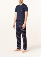 mey Lounge-Hose Serie GENDT, Farbe: BLAU/ ROT/ OLIV (Bild 1)