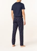 mey Lounge-Hose Serie GENDT, Farbe: BLAU/ ROT/ OLIV (Bild 1)