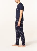 mey Lounge-Hose Serie GENDT, Farbe: BLAU/ ROT/ OLIV (Bild 1)