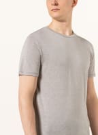 CINQUE T-Shirt CILEO mit Leinen , Farbe: HELLGRAU (Bild 1)