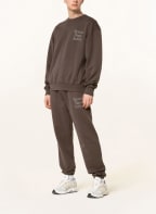 7 DAYS ACTIVE Sweatshirt MONDAY, Farbe: DUNKELBRAUN (Bild 1)