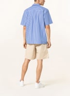 DAILY PAPER Kurzarm-Hemd MASIN Relaxed Fit, Farbe: BLAU/ WEISS (Bild 1)