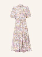 MUNTHE Hemdblusenkleid CEVELYN, Farbe: PINK/ OLIV/ ORANGE (Bild 1)