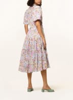 MUNTHE Hemdblusenkleid CEVELYN, Farbe: PINK/ OLIV/ ORANGE (Bild 1)