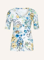 efixelle T-Shirt, Farbe: WEISS/ DUNKELGELB/ BLAU (Bild 1)