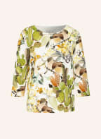 ZAÍDA Sweatshirt mit 3/4-Arm , Farbe: CREME/ GRÜN/ GELB (Bild 1)