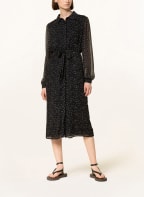 EDITED Shirt dress BIRDIE, Color: BLACK/ WHITE (Image 1)