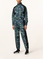 KENZO Track Pants mit Galonstreifen , Farbe: SCHWARZ/ GRÜN/ WEISS (Bild 1)
