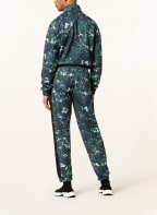 KENZO Track Pants mit Galonstreifen , Farbe: SCHWARZ/ GRÜN/ WEISS (Bild 1)