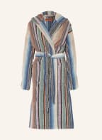 MISSONI Home Unisex-Bademantel ARCHIE, Farbe: BRAUN/ BLAU/ GRÜN (Bild 1)