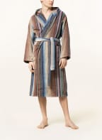 MISSONI Home Unisex-Bademantel ARCHIE, Farbe: BRAUN/ BLAU/ GRÜN (Bild 1)