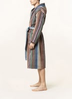 MISSONI Home Unisex-Bademantel ARCHIE, Farbe: BRAUN/ BLAU/ GRÜN (Bild 1)