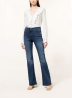PATRIZIA PEPE Flared Jeans , Farbe: C899 WASHED BLUE (Bild 1)