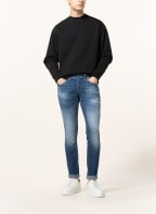 Dondup Destroyed jeans GEORGE Skinny Fit, Color: 800 BLUE (Image 1)